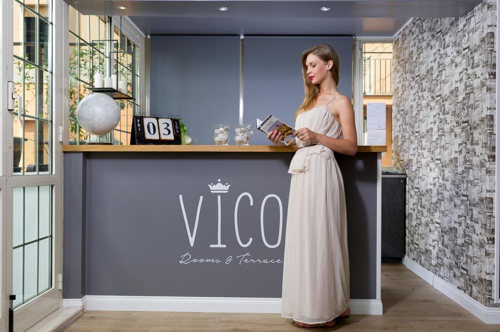 Vico Rooms And Terrace Rom Exterior foto